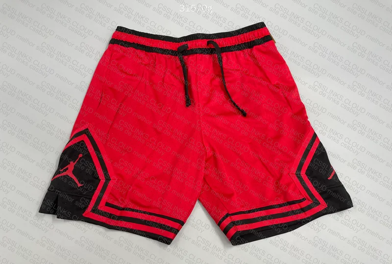 Red Jordan Shorts 2