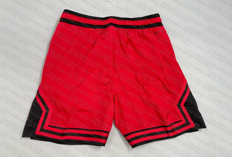 Red Jordan Shorts 3