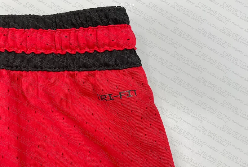 Red Jordan Shorts 5
