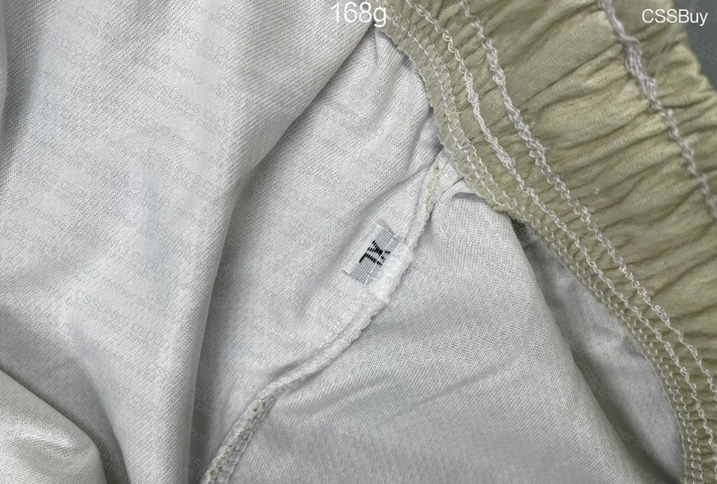 Beige and Blue Kinetic Shorts 4