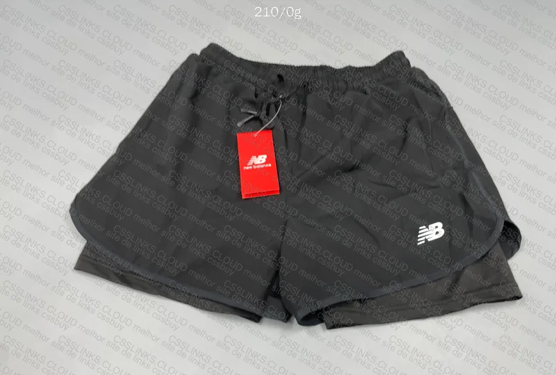New Balance Sweatshorts with Measurements