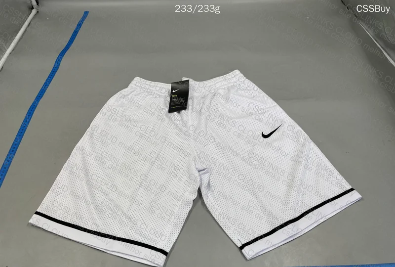 White Nike Dri-Fit Shorts