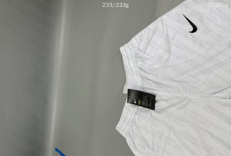 White Nike Dri-Fit Shorts 3