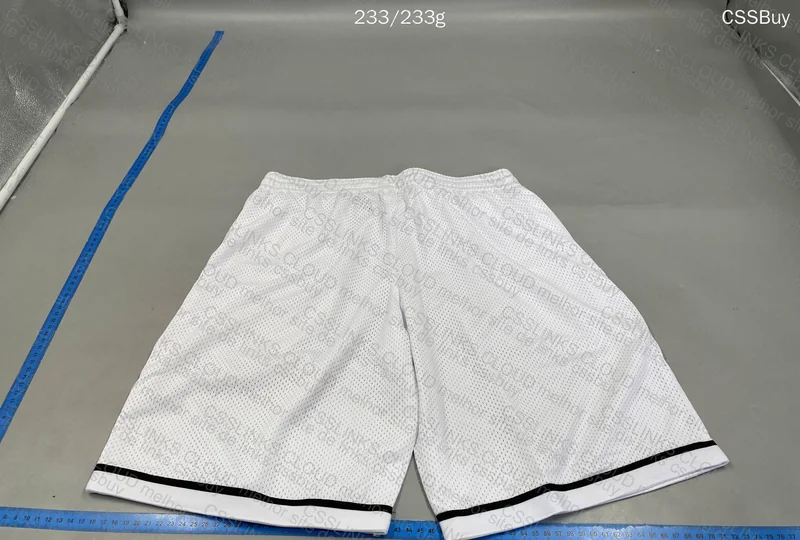 White Nike Dri-Fit Shorts 5