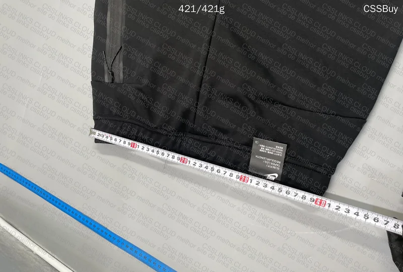 Nike Tech Fleece [Black - With Measurements] 5