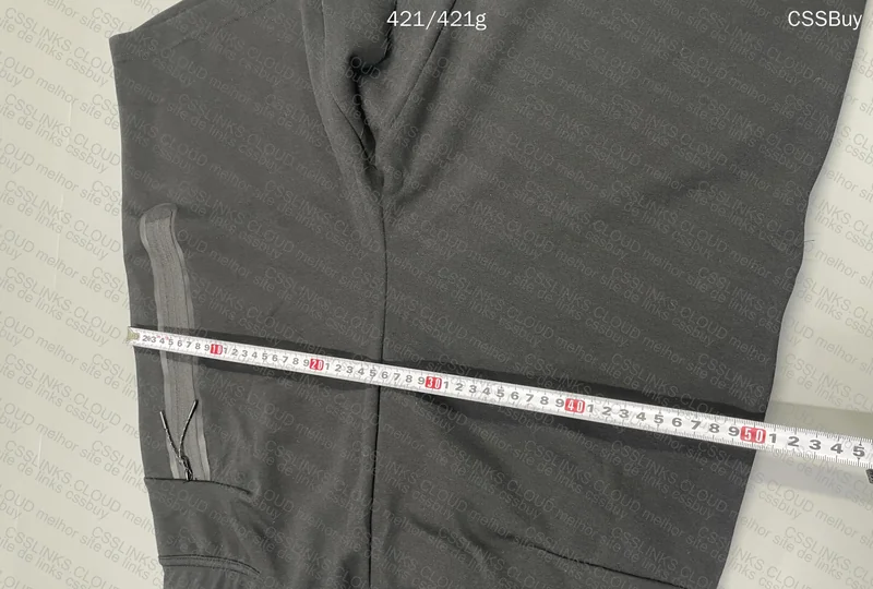 Nike Tech Fleece [Black - With Measurements] 6