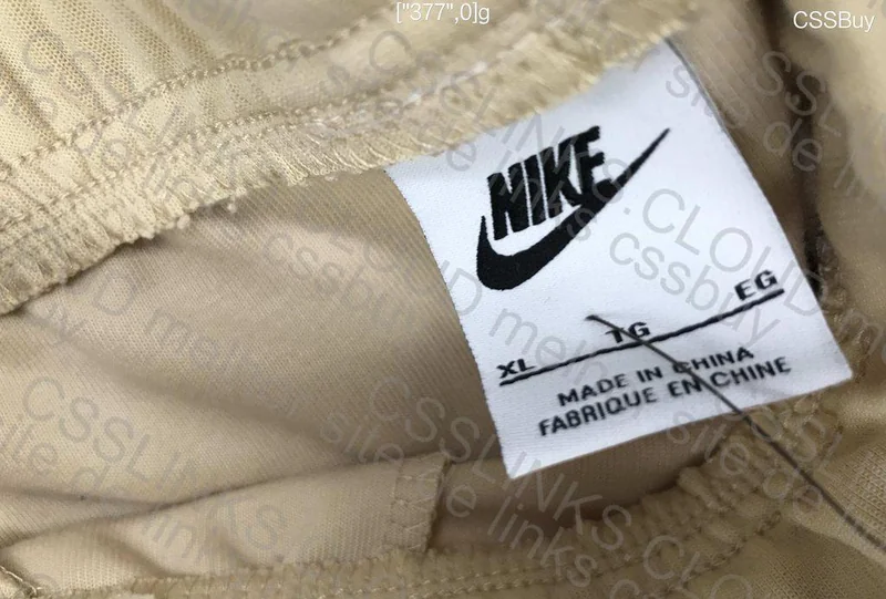 Nike Tech Fleece Shorts with Measurements 10