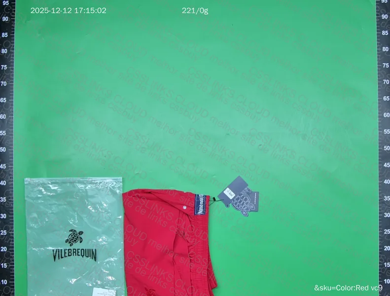 Red Vilebrequin Shorts
