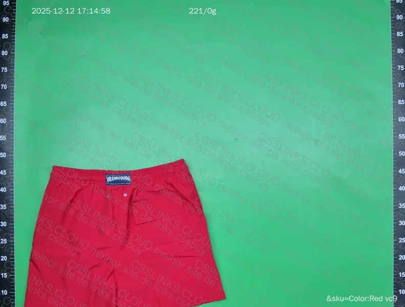 Red Vilebrequin Shorts 2