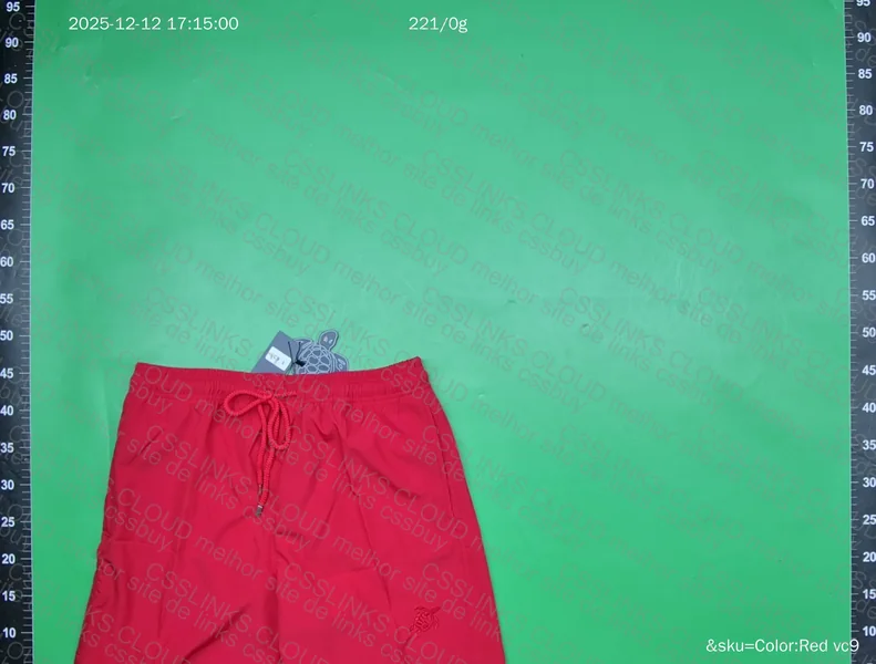 Red Vilebrequin Shorts 3
