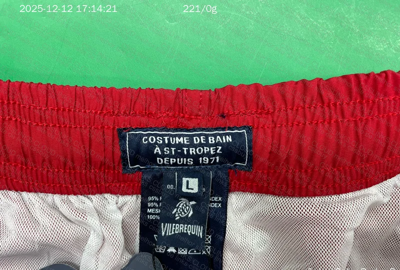 Red Vilebrequin Shorts 4