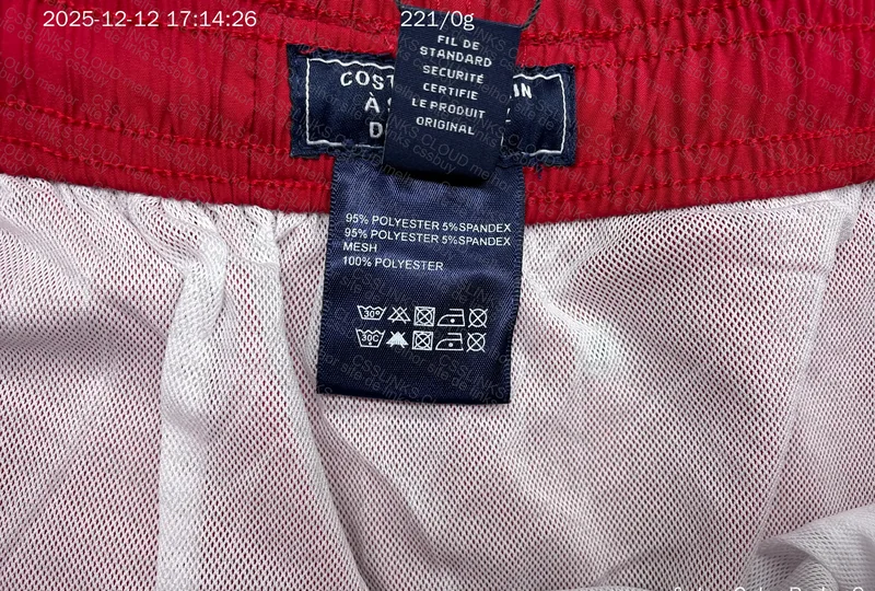 Red Vilebrequin Shorts 5