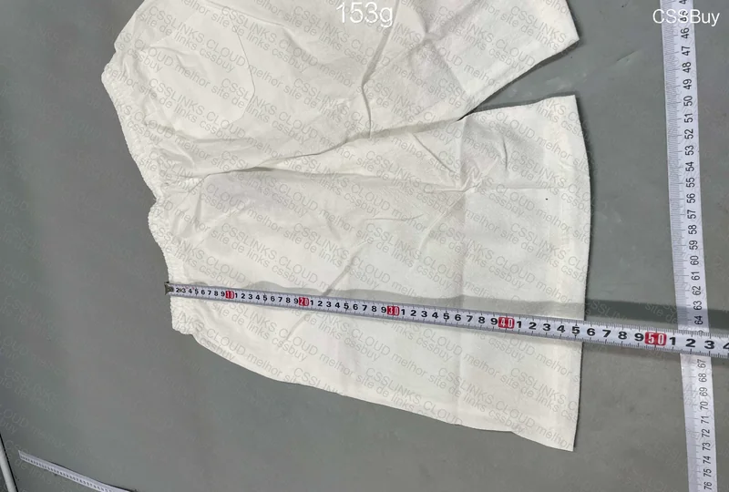 Linen Shorts (Black and White)