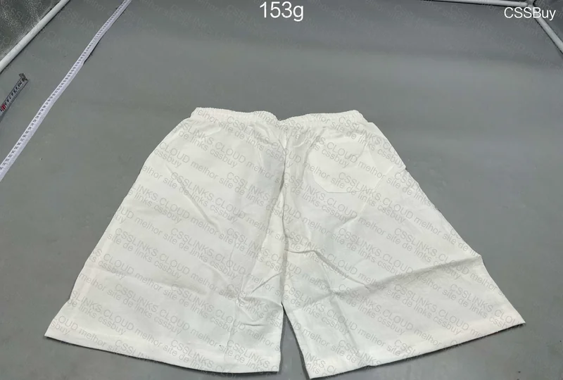 Linen Shorts (Black and White) 2