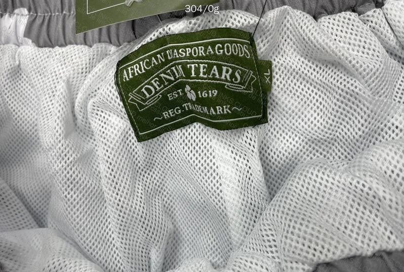 bermudinha denim tears