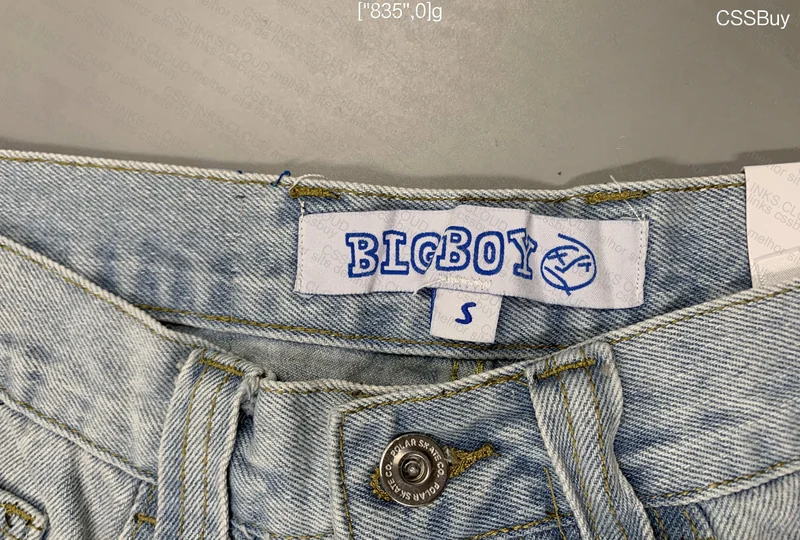 Big Boy Pants with Measurements
