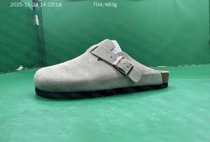 Birkenstock boston suede 5