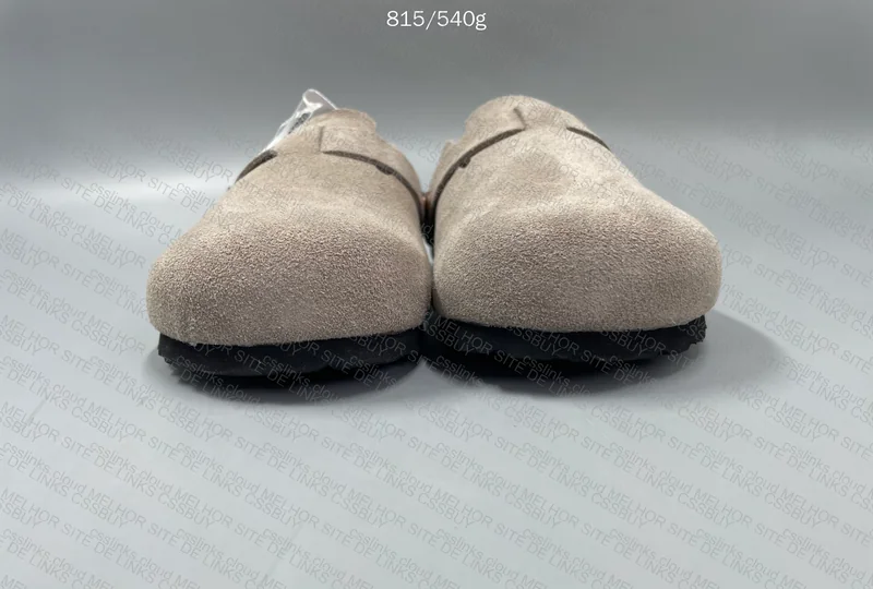 Birkenstock Clog Gray Suede