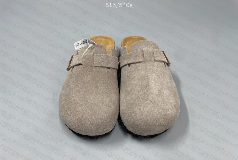 Birkenstock Clog Gray Suede 3