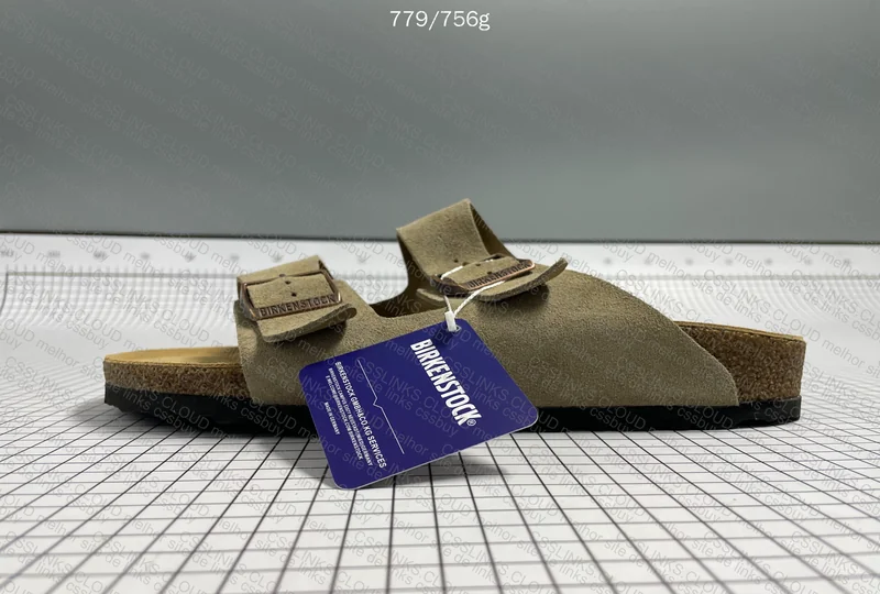 Birkenstocks Arizona Gray green suede 3