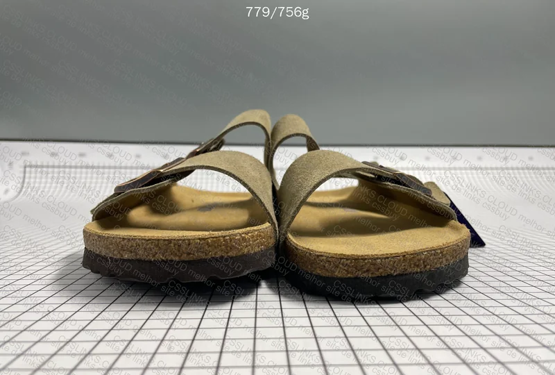 Birkenstocks Arizona Gray green suede 6