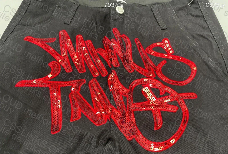 Black Graff Cargo (Red Sequin Logo) 🩸🍷 4
