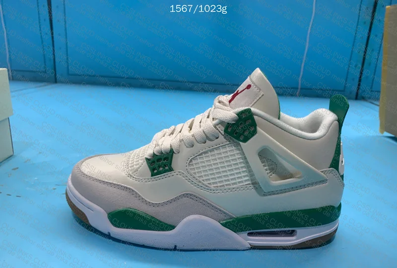 Blind Jordan 4 - Pine Green 6