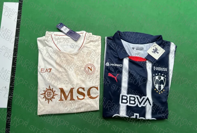BlindBox Napoli Jersey 2 25/26 and Monterey Jersey 1 24/25 3