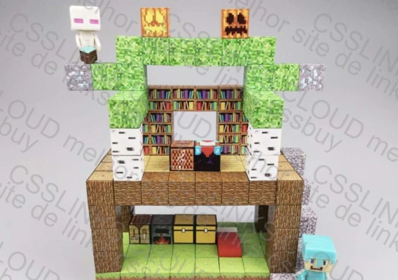 Minecraft Magnetic Blocks 7