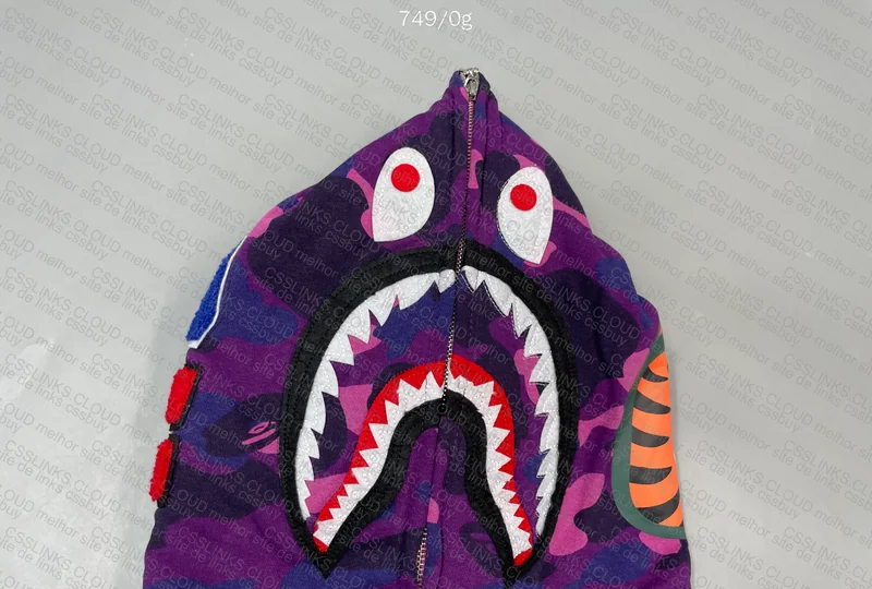 Purple BAPE Shark Shirt (GL or RL?) 2