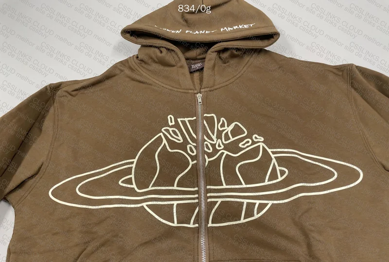 Broken Planet Shirt (With Measurements) 2