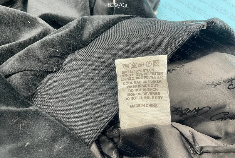 Black Corteiz Velvet Sweatshirt 7