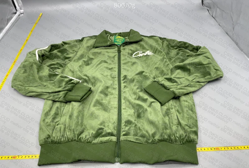 Corteiz Track Suit 'Velor Green' Shirt 2