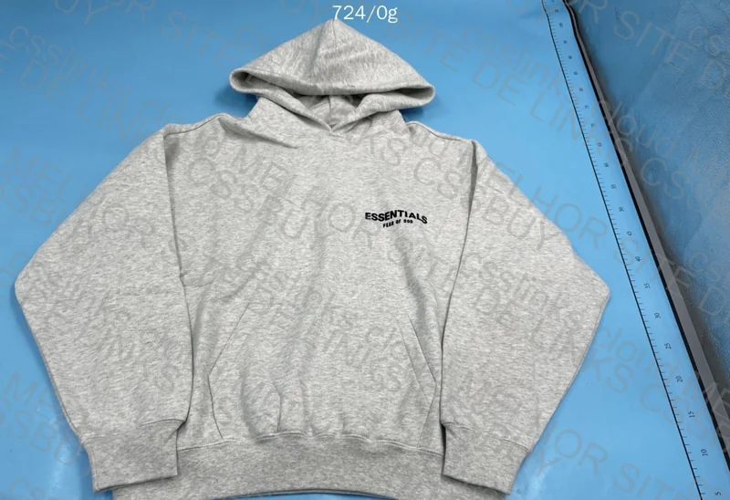 Gray Essential Hoodie 2