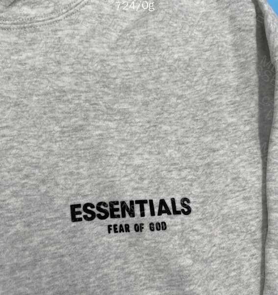 Gray Essential Hoodie 3