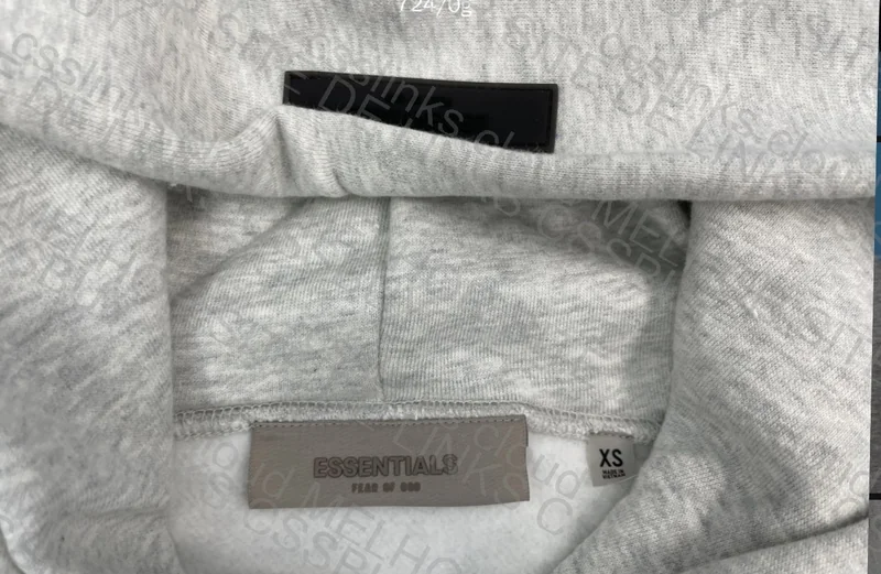 Gray Essential Hoodie 5