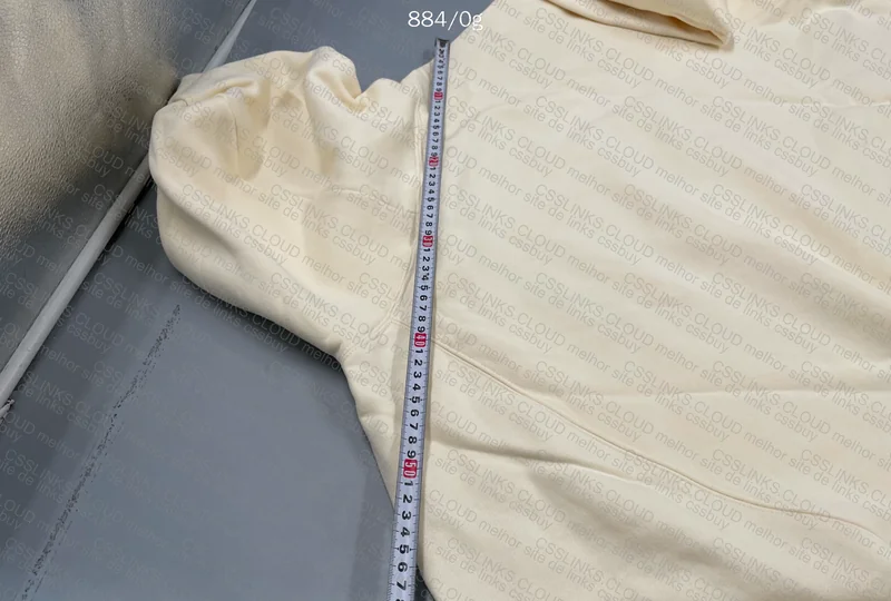 Essentials Hoodie (With Measurements) 10