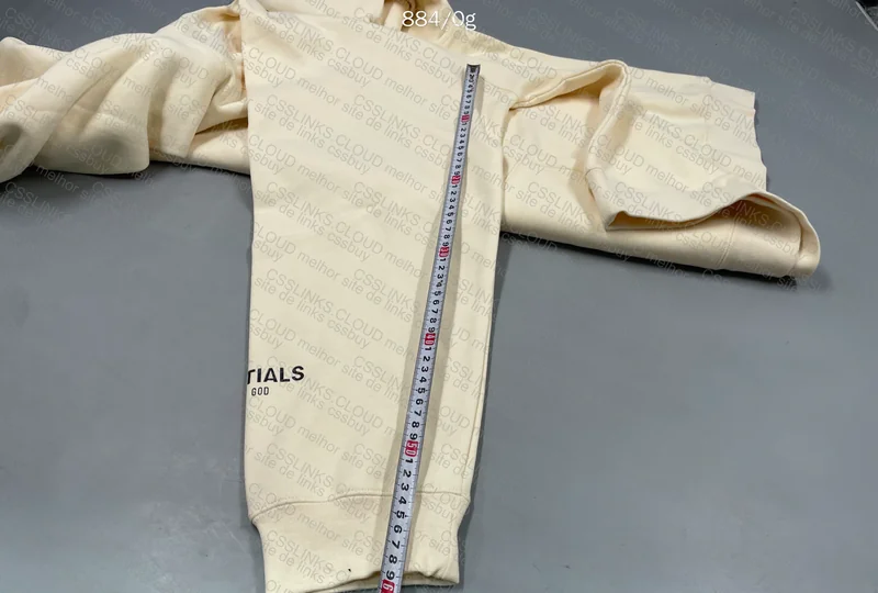 Essentials Hoodie (With Measurements) 8