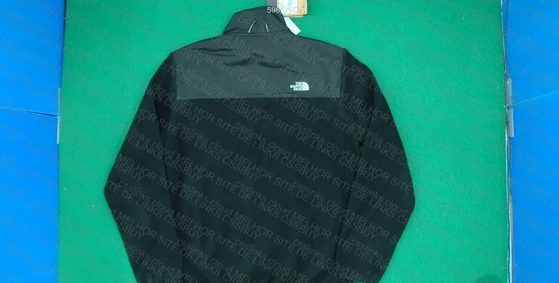 Black TNF Fleece Hoodie (Measurements)