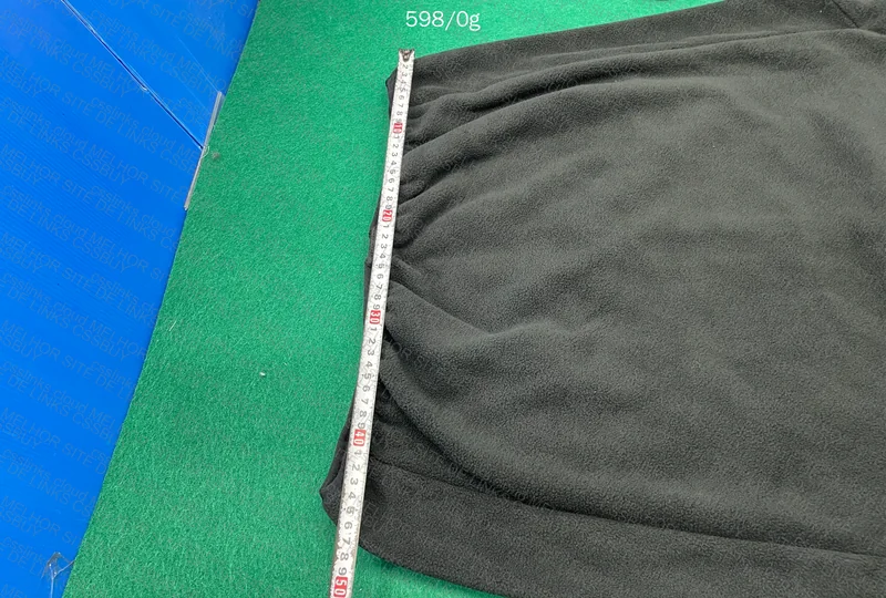 Black TNF Fleece Hoodie (Measurements) 8