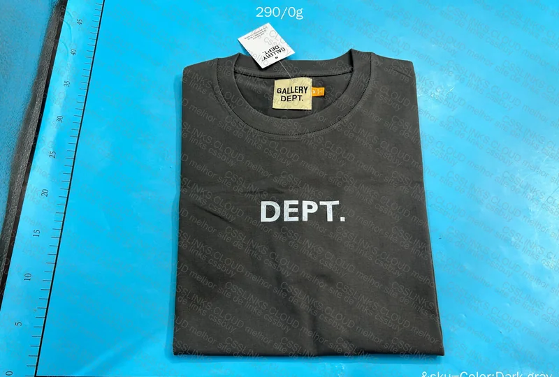 Gallery Dept Black Hoodie 43y
