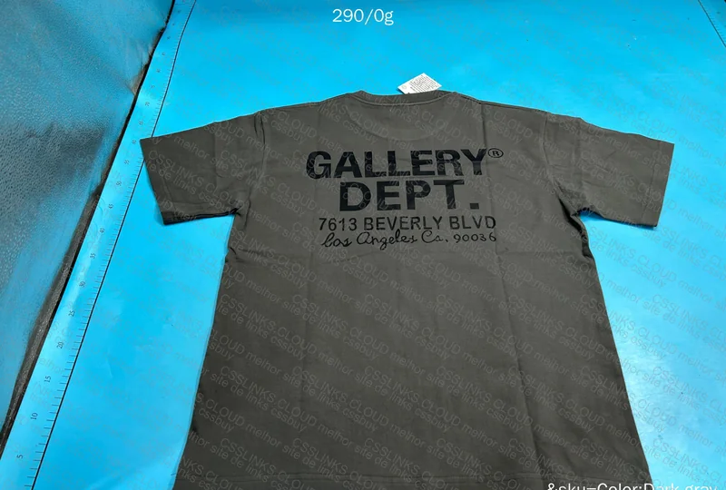 Gallery Dept Black Hoodie 43y 5