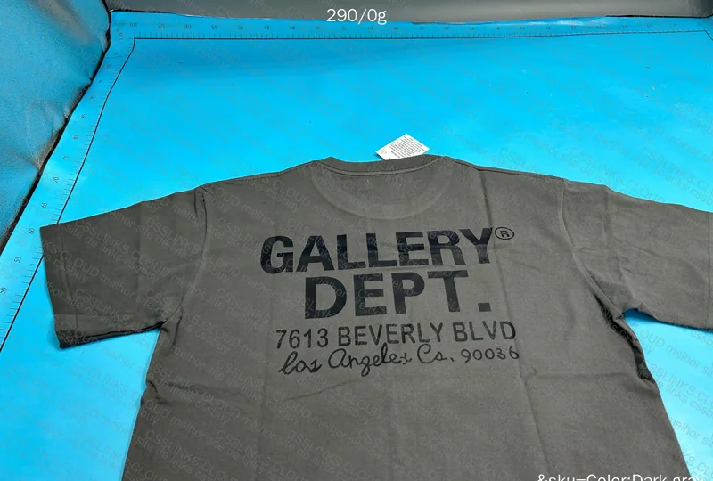 Gallery Dept Black Hoodie 43y 6