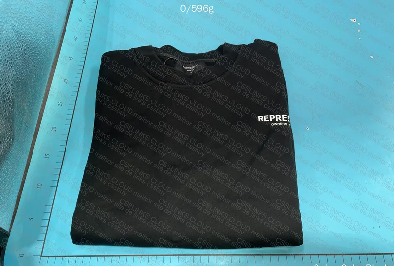 Black Represent Long Sleeve Hoodie 3