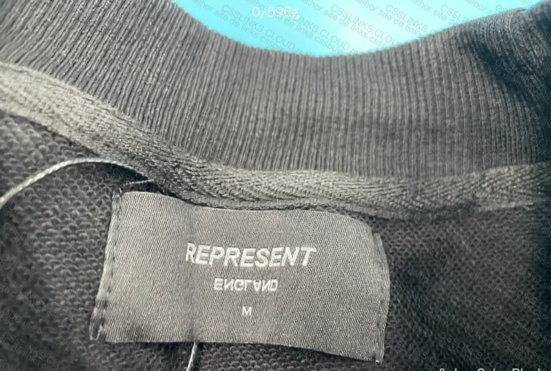 Black Represent Long Sleeve Hoodie 4