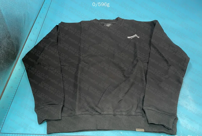 Black Represent Long Sleeve Hoodie 5
