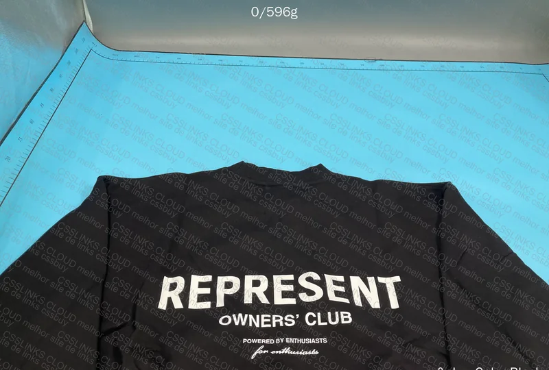 Black Represent Long Sleeve Hoodie 6