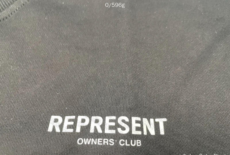 Black Represent Long Sleeve Hoodie 7