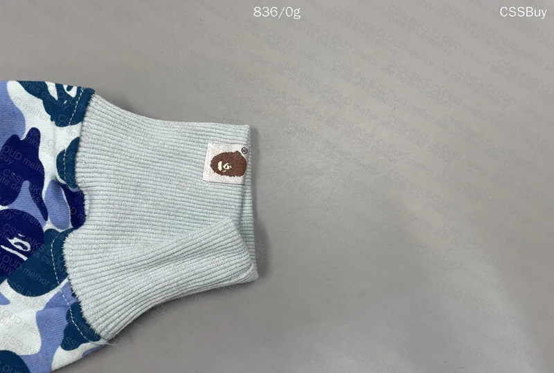 Bape Shark Camo Blue Hoodie 2
