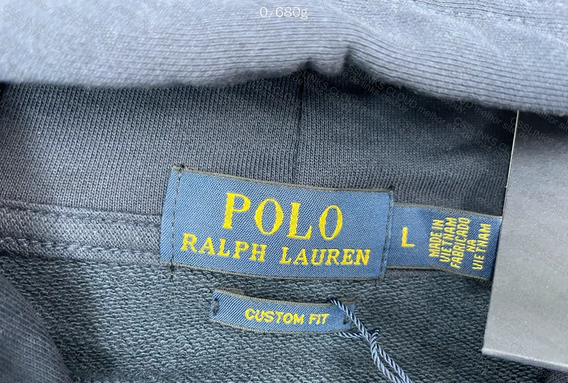 Ralph Lauren Hoodie with Measurements (help me) 4